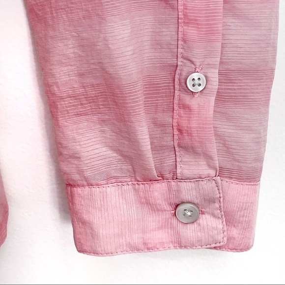 Columbia Light Pink Lightweight Summer Trek Long Sleeve Shirt M 1774701 - Picture 4 of 11